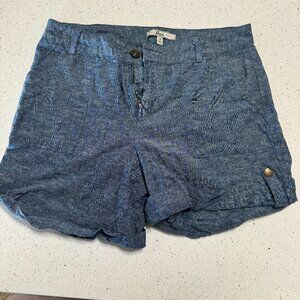 Linen Blend Shorts